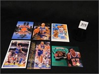 New York Knicks Select Cards; (6);