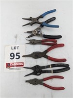 Assorted Name brand Snap ring Pliers