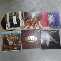 Poor Condition: Six (6) Beatles Albums