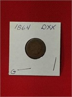 1864 Indian Head Cent