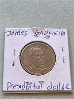 JAMES GARFIELD PRESIDENTIAL DOLLAR