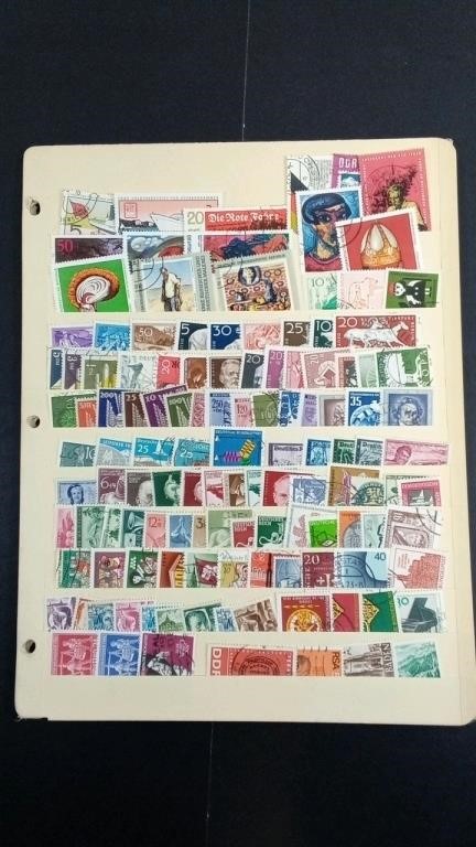 WORLD STAMPS - Used over 240