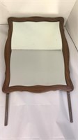 Wood Framed Mirror (wall Or For A Dresser)
