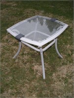 Glass Top Patio table