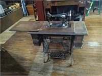 Antique Singer Treadle Sewing Machine