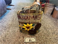 Bahamas straw basket