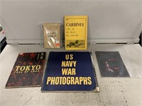 WWII Era Carbine Rifle Booklets, Photo Book, and