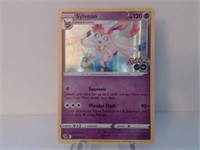 Pokemon Card Rare Sylveon Holo Stamped