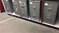 (8) Hon 2- drawer file cabinets