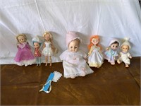 Collective vintage baby dolls