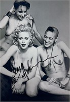 Autograph COA Madonna Photo