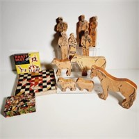 Vintage Wood & Plastic Puzzles