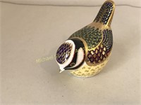 ROYAL CROWN DERBY BLUE TIT PAPERWEIGHT