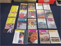 VERY LARGE LOT OF SPORTSCASTERS CARDS: