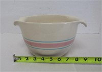 Vintage McCoy Striped Mixing Bowl