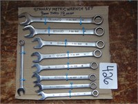 Stanley Metric Combination Wrench Set