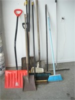 Brooms, Shovels & Yard Tools