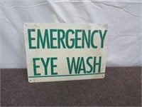 Eye Wash Safety Sign