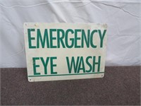 Eye Wash Safety Sign