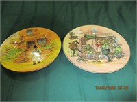 2 Royal Doulton plates