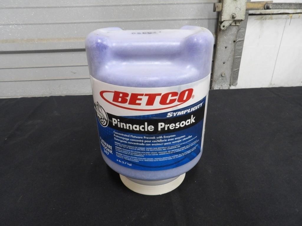 BID X 2: NEW BETCO PINNACLE PRESOAK