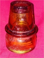 1971 Amber Telephone Pioneers of America Insulator