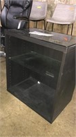 SIDE CABINET W/ GLASS SHELF