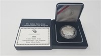 2011 US Army Commemorative Silver Dollar