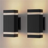 RETRELMP Outdoor Wall Sconces, Modern Exterior Up