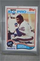 Lawrence Taylor 1981 Topps Football Card