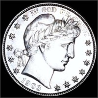 1903-S Barber Silver Half Dollar UNCIRCULATED