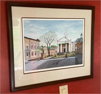 Signed by artist Joanne Happ Old Frederick County