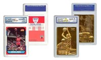 Kobe Bryant & Michael Jordan Rookie Card Set