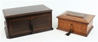 Two 19th Century Inlaid Jewelry Boxes