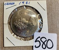 1981 CANADA DOLLAR