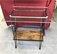 Unique Vintage Fish Tank Stand Converted Table