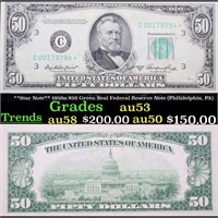 **Star Note** 1950a $50 Green Seal Federal Reserve