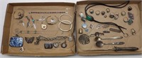 Group of Mostly Sterling Silver Jewelry