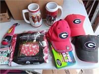 Box budweisser steins Georgia hats and more