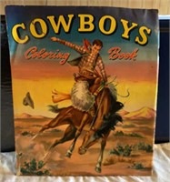 Vintage Cowboy Coloring Book