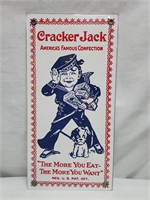 Cracker Jack Advertising Sign