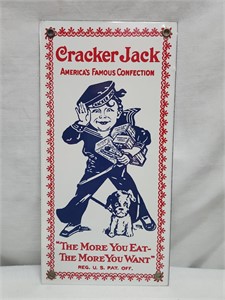 Cracker Jack Advertising Sign