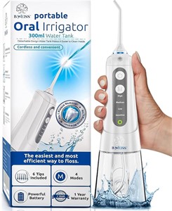 Water Flosser Cordless Pick for Teeth