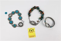 3 Turquoise Bracelet Watches