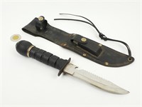Couteau de chasse avec boussole/Étui