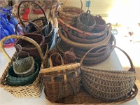 Grouping of Assorted Baskets