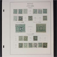 US Wine & Cordials Revenue Stamps Used & Mint coll