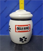 MILK-BONE PET TREAT JAR.