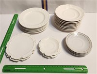 Small china plates/saucers