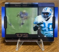 Barry Sanders 1997 Pinnacle V2 Holografic